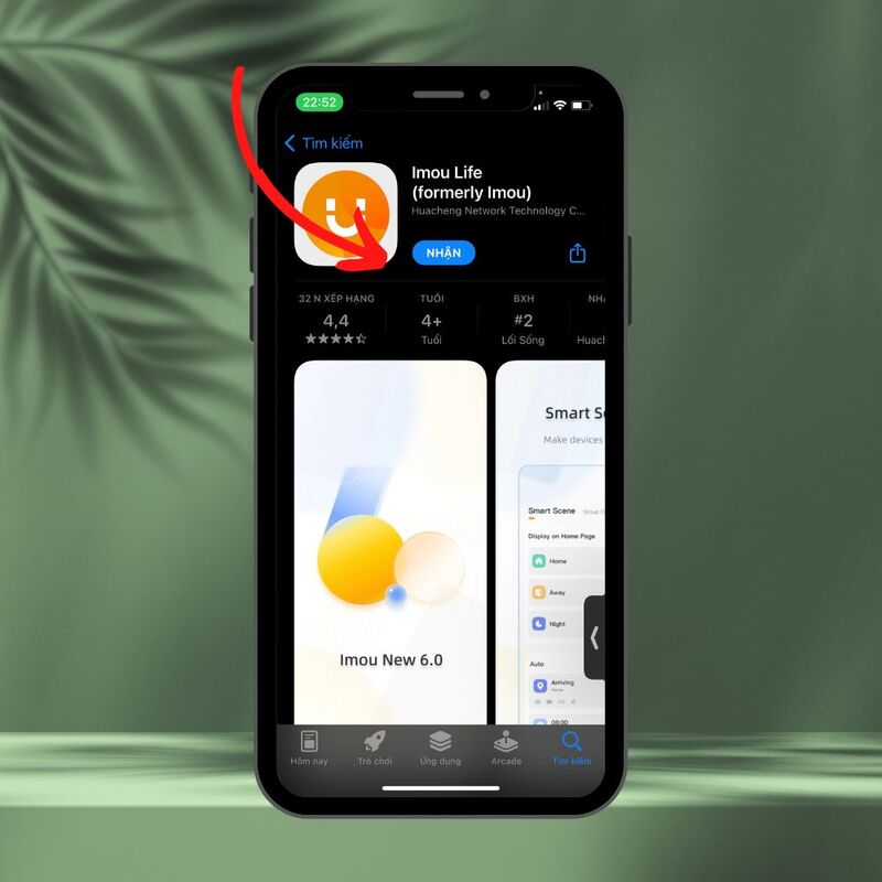 Tải app Imoulife về điện thoại