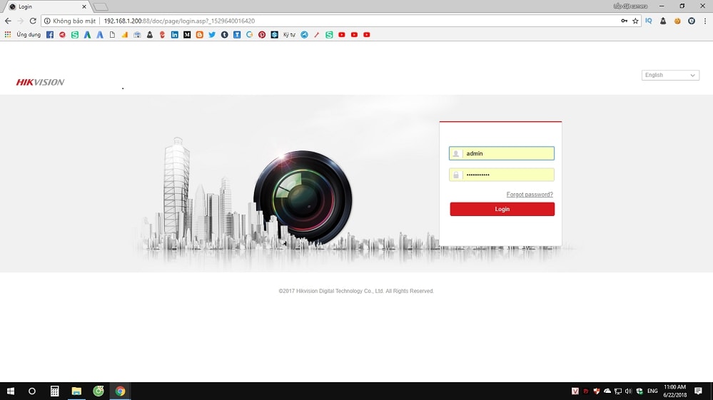 cách sao lưu dữ liệu đầu ghi camera trên trình duyệt web