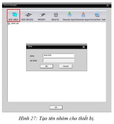 Cài đặt đầu thu hình AHD Vantech trên CMS