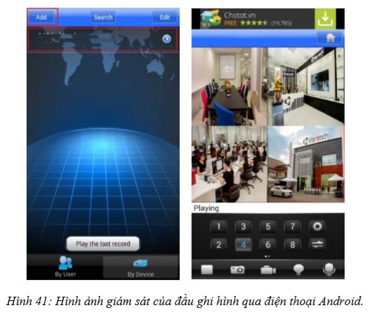 Hướng dẫn xem camera Vantech trên điện thoại