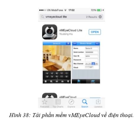 Xem camera Vantech trên điện thoại Android