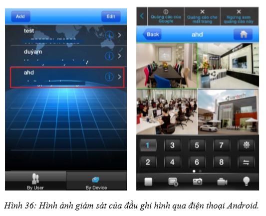 Xem camera Vantech trên điện thoại Iphone