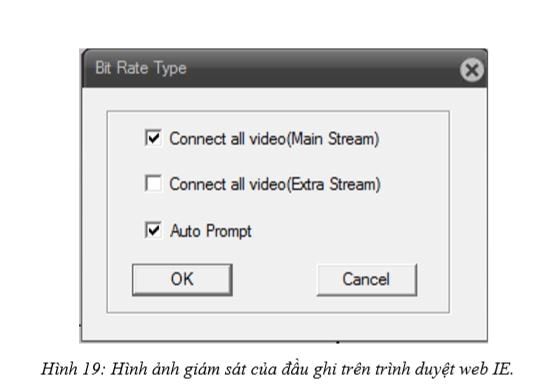 Xem camera vantech trên trình duyệt web