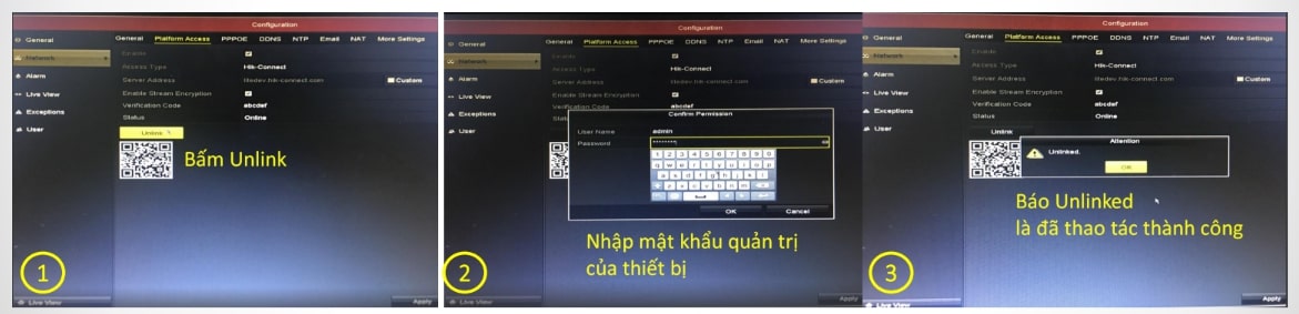 Xoa thiet bi hikvision khoi tai khoan hik-connect