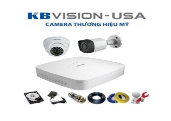 Trọn bộ 2 camera kbvision